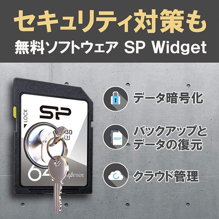 シリコンパワー SDカード 128GB UHS-I U3 V30 4K 対応 Class10 最大転送速度 100MB/s 5年保証 SP128GBSDXCV3V10｜silicon-powerplus｜04