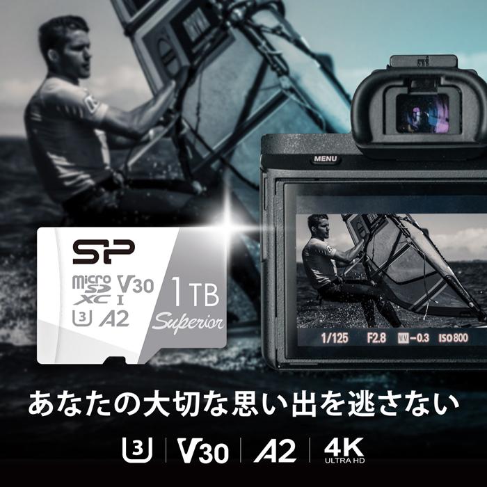 Silicon Power シリコンパワー microsd 128GB microSDカード 4K