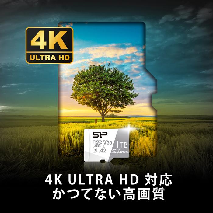 Silicon Power（シリコンパワー） microsd 128GB microSDカード 4K対応