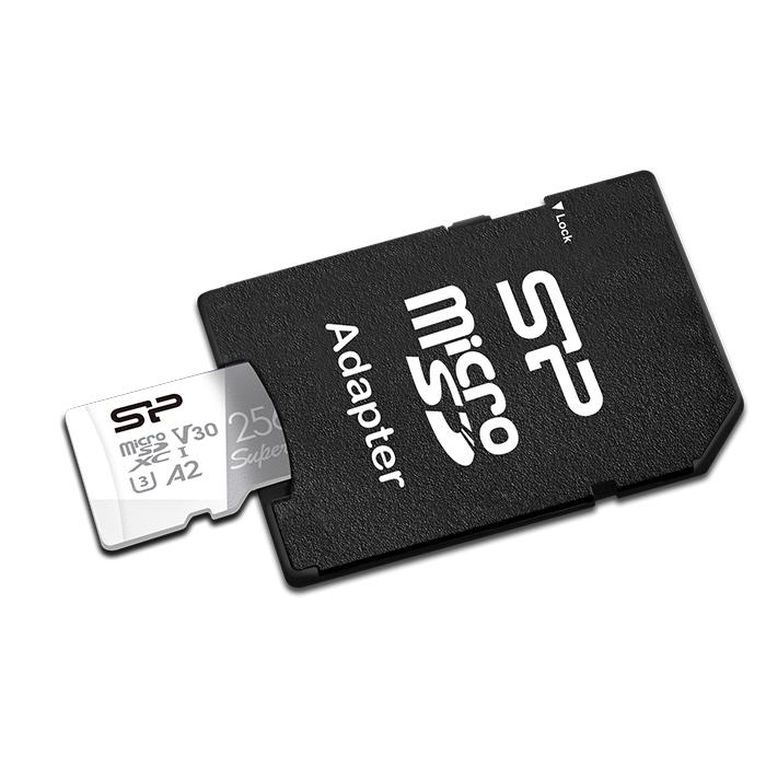 パワーガード3枚 Mサイズ Silicon Power（シリコンパワー） microsd 256GB microSDカード 4K対応