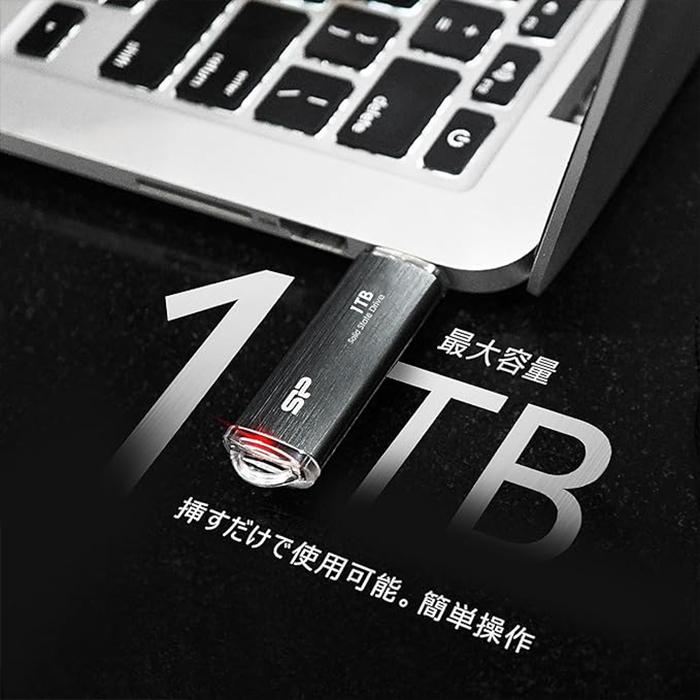 Silicon Power（シリコンパワー） ssd 外付け 1tb 超小型 超高速