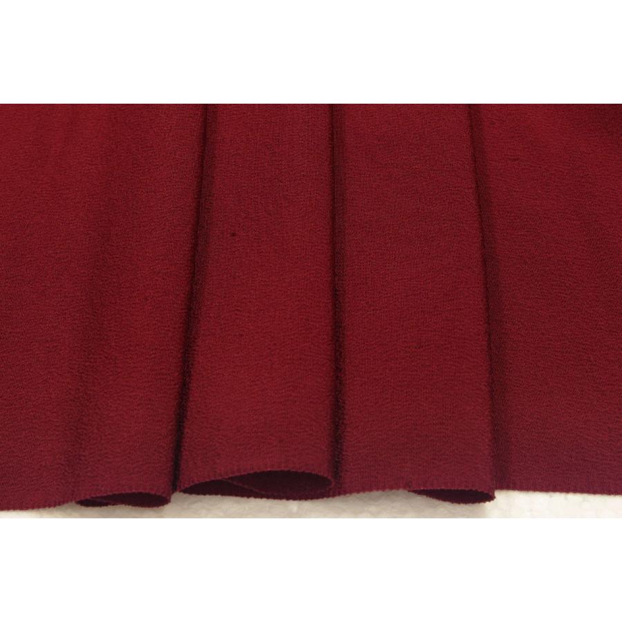 シルク 一越ちりめん ワインレッド系の地色の無地 シルク 正絹 和柄 和風 友禅 衣装 生地 着物 はぎれ ハギレ Rd 184 シルク本舗 通販 Yahoo ショッピング