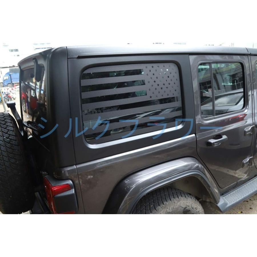 Jeep Wrangler ジープ ラングラー 2018+ JL リアウィンドウステッカー