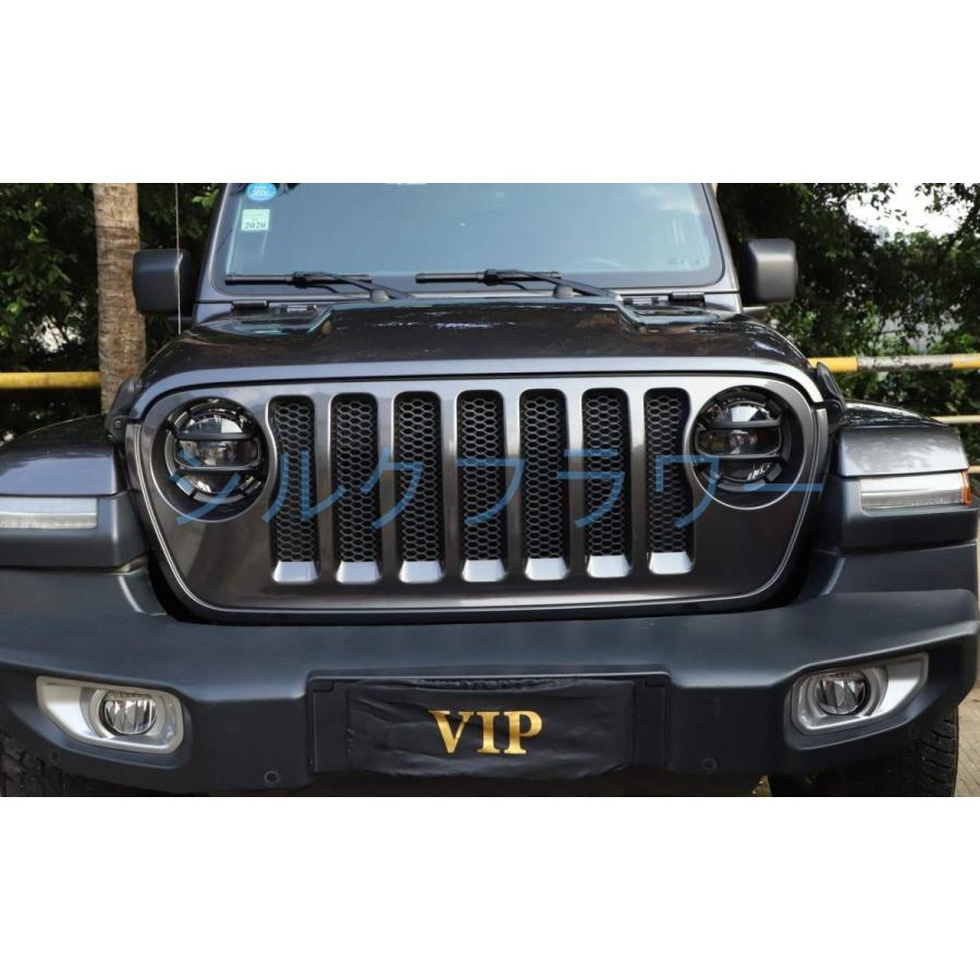 新販売 テールライトガード ジープラングラーJLヘッドライトカバー装飾