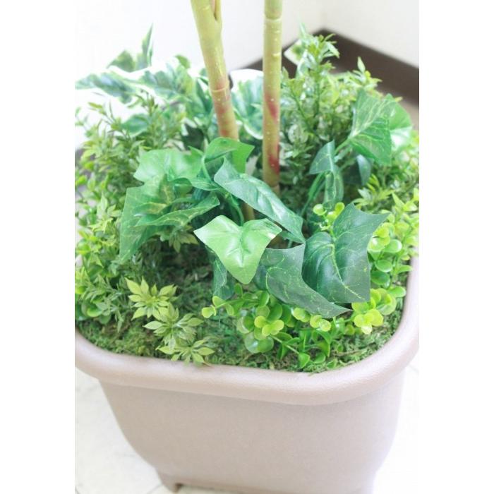 造花 インテリア 観葉植物 大型 カポックツリー150 TB938 DG snb CT触媒 人工観葉植物 フェイクグリーン bgrの画像