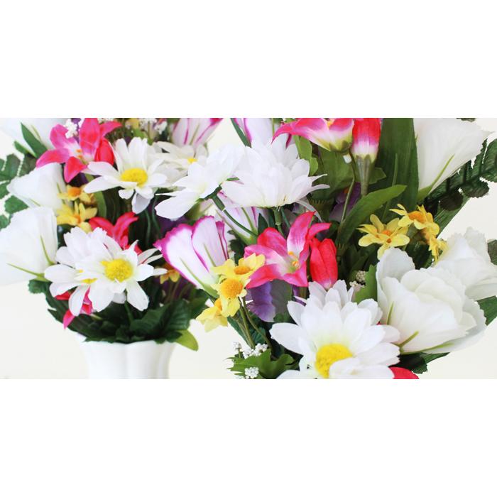 仏花 造花 グラジオラスとトルコキキョウの花束一対 お墓用 お仏壇 Ct触媒 お盆 お供え 0808 5972 シルクフラワーの山久ヤフー店 通販 Yahoo ショッピング