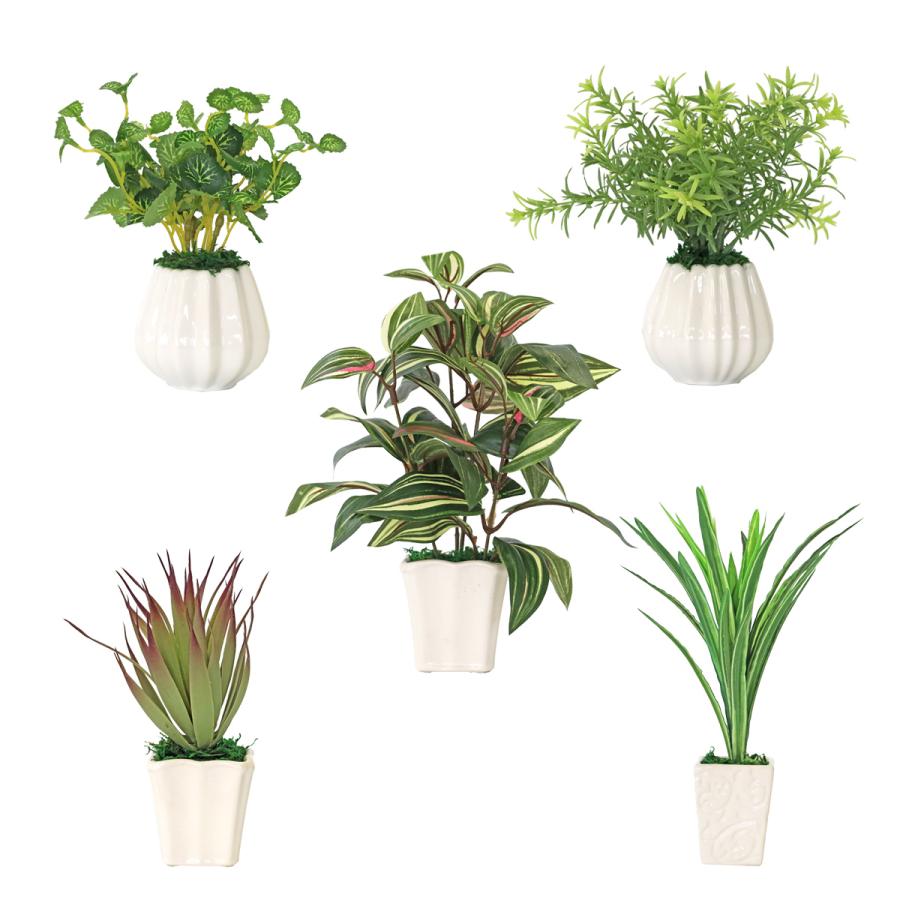 エメラルド プチ 6A グリーン サンフラワー コーム No9385 大人の空間に映える リアル フェイクグリーン「洗練され