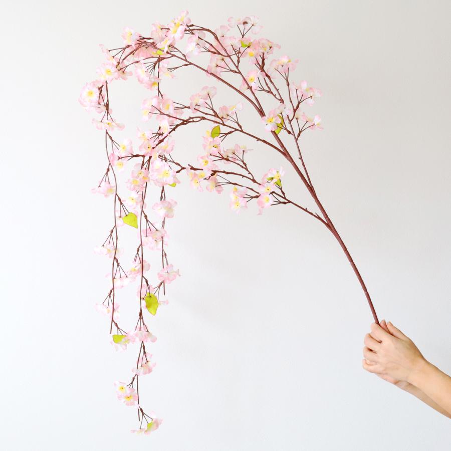 桜 造花 しだれ桜の大枝 150cm 枝 さくら 木 FLS-0669 ディスプレイ