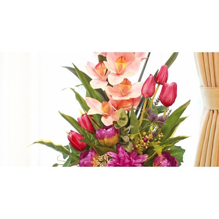 造花 特別な贈り物に シンビジウムとチューリップの豪華なアレンジ 花 CT触媒 シルクフラワー フラワーアレンジ インテリア フラワーアレンジメント arg : 2201-5726 : シルクフラワーの山久ヤフー店 - 通販 - Yahoo!ショッピング 造花 特別な贈り物に シンビジウムとチューリップの豪華なアレンジ 花 CT触媒 シルクフラワー フラワーアレンジ インテリア フラワーアレンジメント arg : 2201-5726 : シルクフラワーの山久ヤフー店 - 通販 - Yahoo!ショッピング