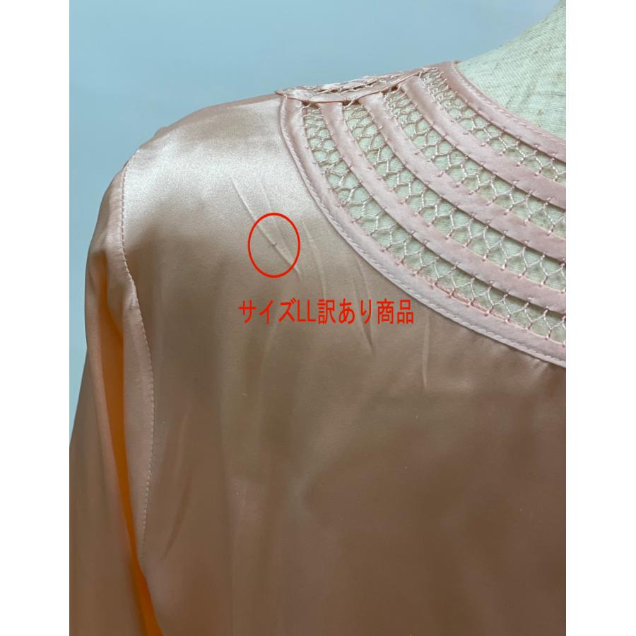 【★新作】可愛い手編み花付シルクネグリジェ 11002fty人気の売れ筋商品！【送料無料】 |  | 04