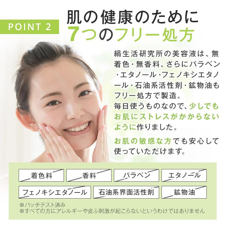 絹生活研究所（Silk life lab.） 美容液 30ml 公式 保湿 敏感肌 無添加