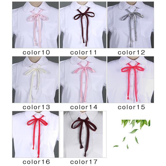 2枚 制服リボン スクールリボン ちょう結び 女子高生 制服 制服ネクタイ 可愛い おしゃれ 17 Colors New Arrival Y シルキロード 通販 Yahoo ショッピング