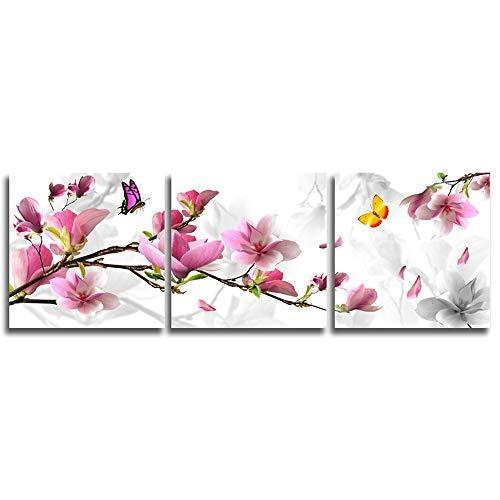 送料無料 Lift Gather 3枚アートパネル 美しい蘭花 現代簡単な寝室ソファ背景壁のリビング装飾画 50cmx50cmx3枚 驚きの値段 Turningheadskennel Com