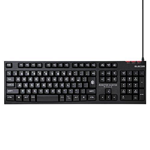 エレコム モンスターハンター ワールド コラボ Ps4専用キーボード モンハンフォントキートップ ロゴ入り仕様 その他