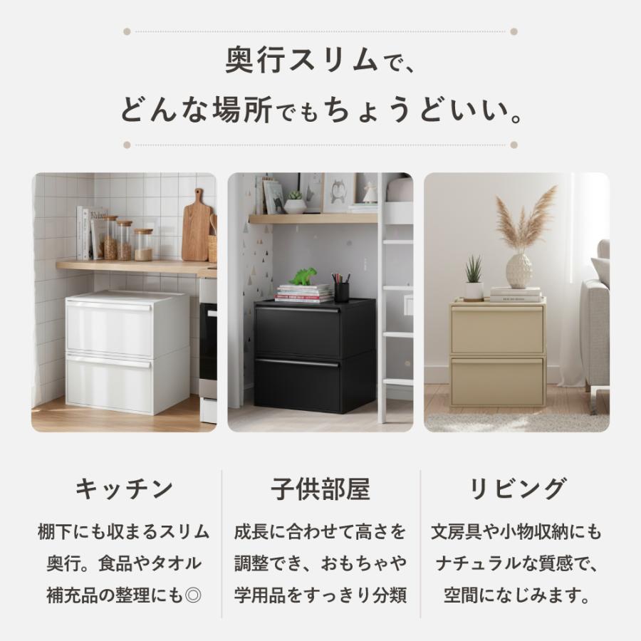 Like-it（ライクイット） ワイド 収納ケース クローゼットシステム