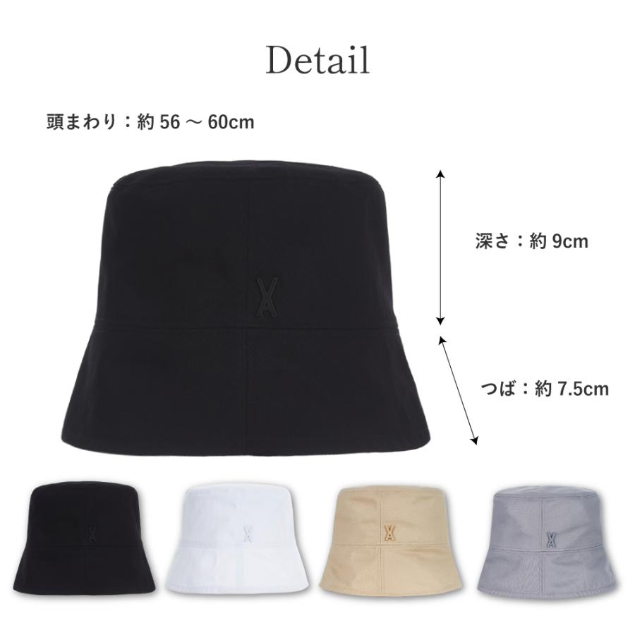 VARZAR（バザール） 【正規販売店】 バケットハット バケハ 深め ロゴ