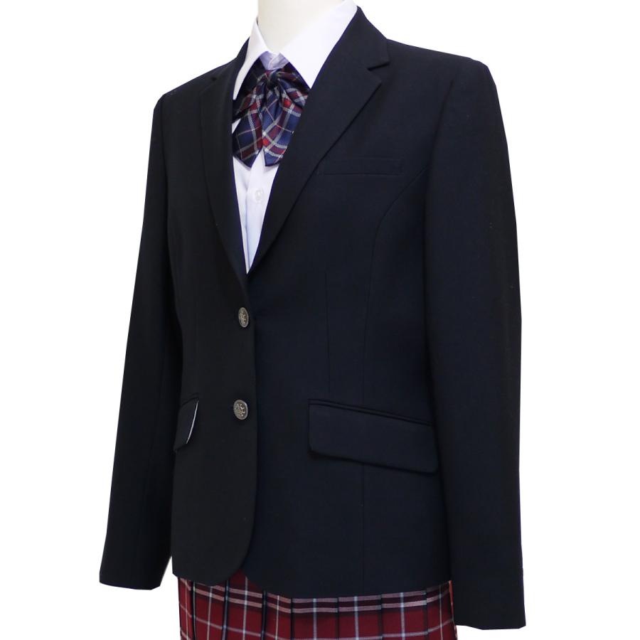 ブレザー 制服 M〜L 中古制服】茨城県 並木中等教育学校 女子制服 5点（ブレザー