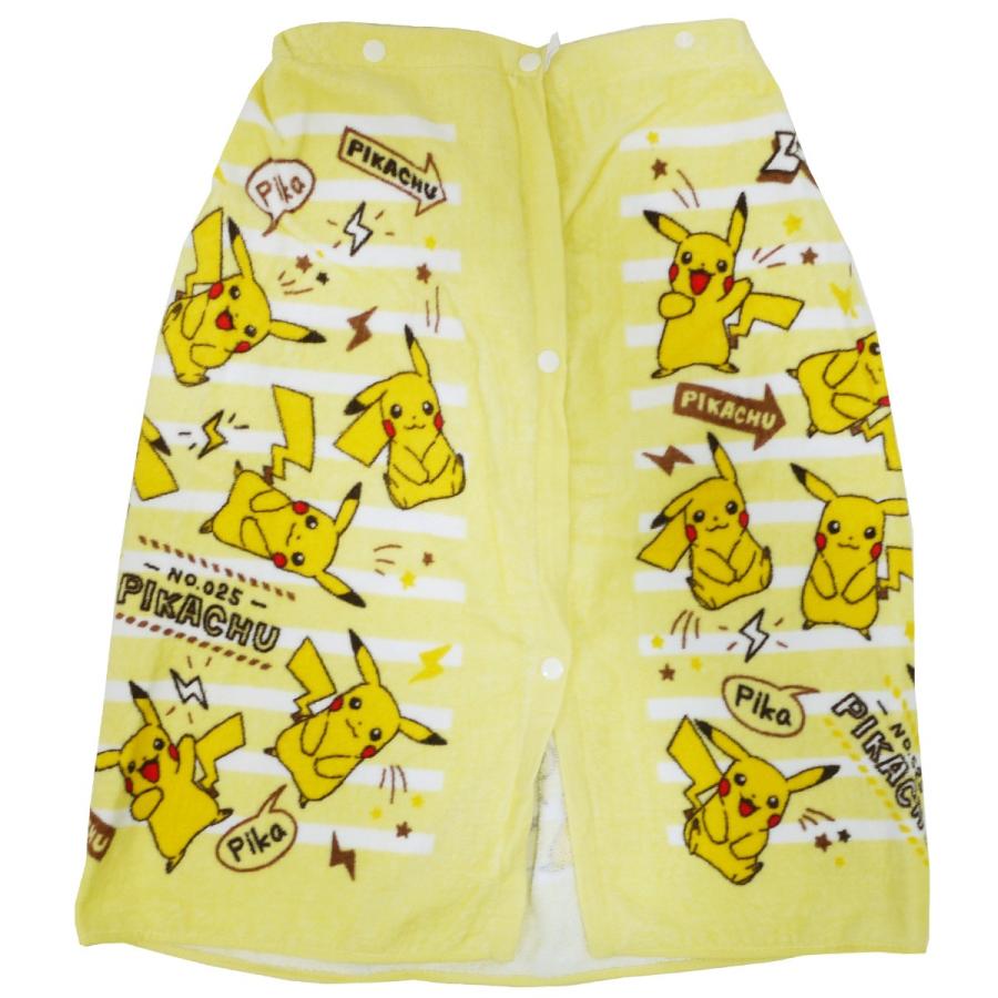 プールタオル 子供 ポケモン プール 巻きタオル お着替えタオル ピカチュウ ポケットモンスター 水泳タオル ラップタオル スナップタオル 60cm丈 ネコポス配送 Swmt00 Silk Vessel 通販 Yahoo ショッピング