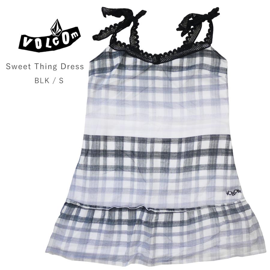 ボルコム ワンピース レディース GIRL'S レディース ガールズ キャミワンピ BLK S クロネコゆう