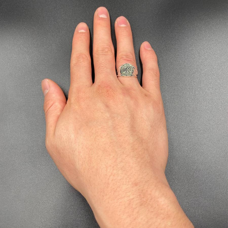 指輪 ユニセックス リング シルバーリング シルバー925 調節可能 |  | 05