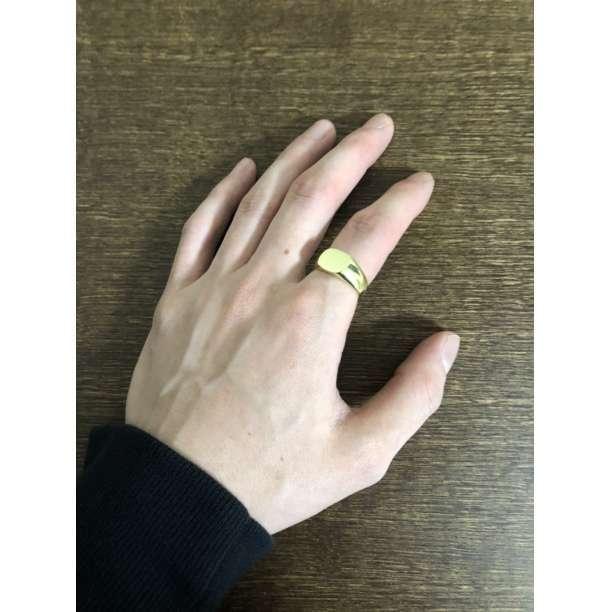 カレッジリング 印台リング 指輪 シルバー925 ゴールド |  | 04