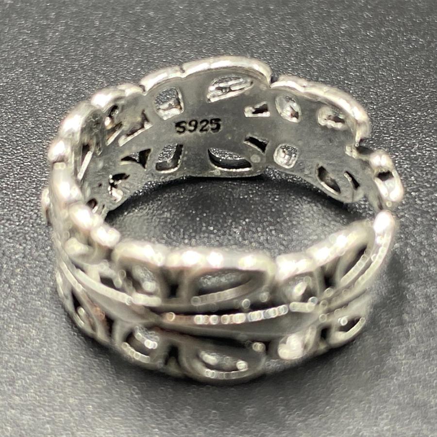 シルバーリング カレッジリング シルバー925 男女兼用 リング 指輪 |  | 01