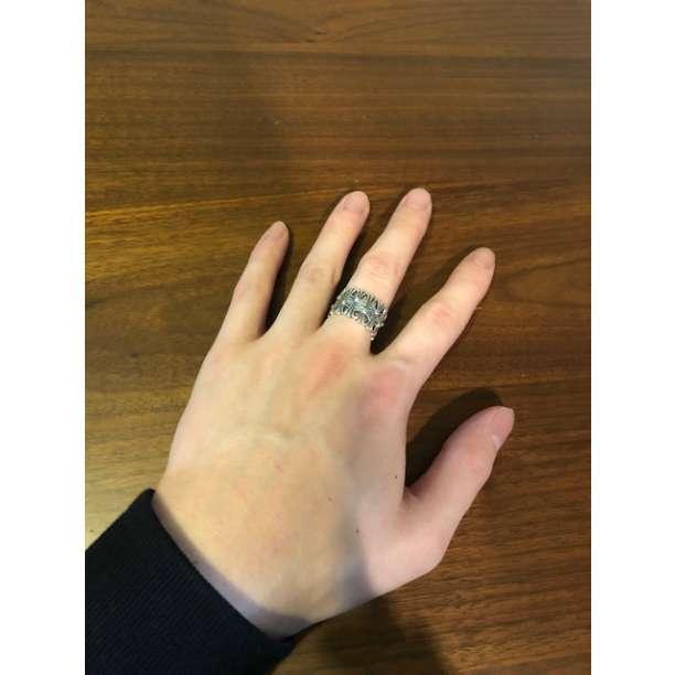 セメタリークロスリング　 指輪　リング　シルバー　silver９２５ クロスリング セメタリーリング 指輪 シルバー925 カレッジ