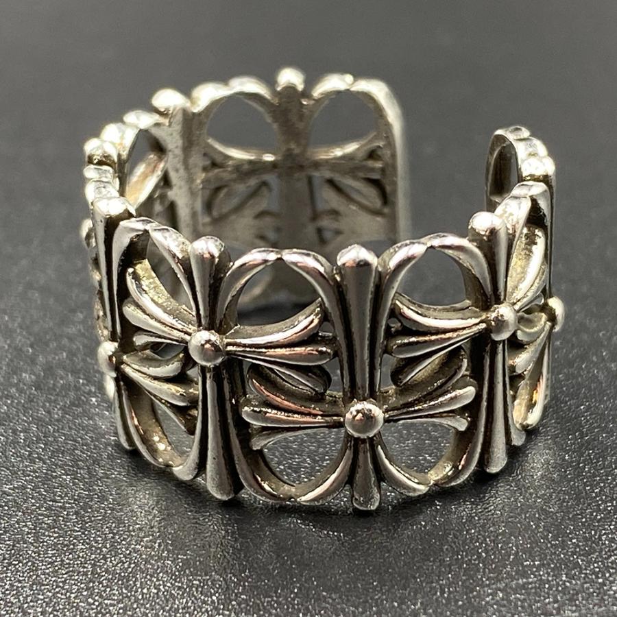 カレッジリング シルバー925 印台 リング 指輪 silver925 クロス