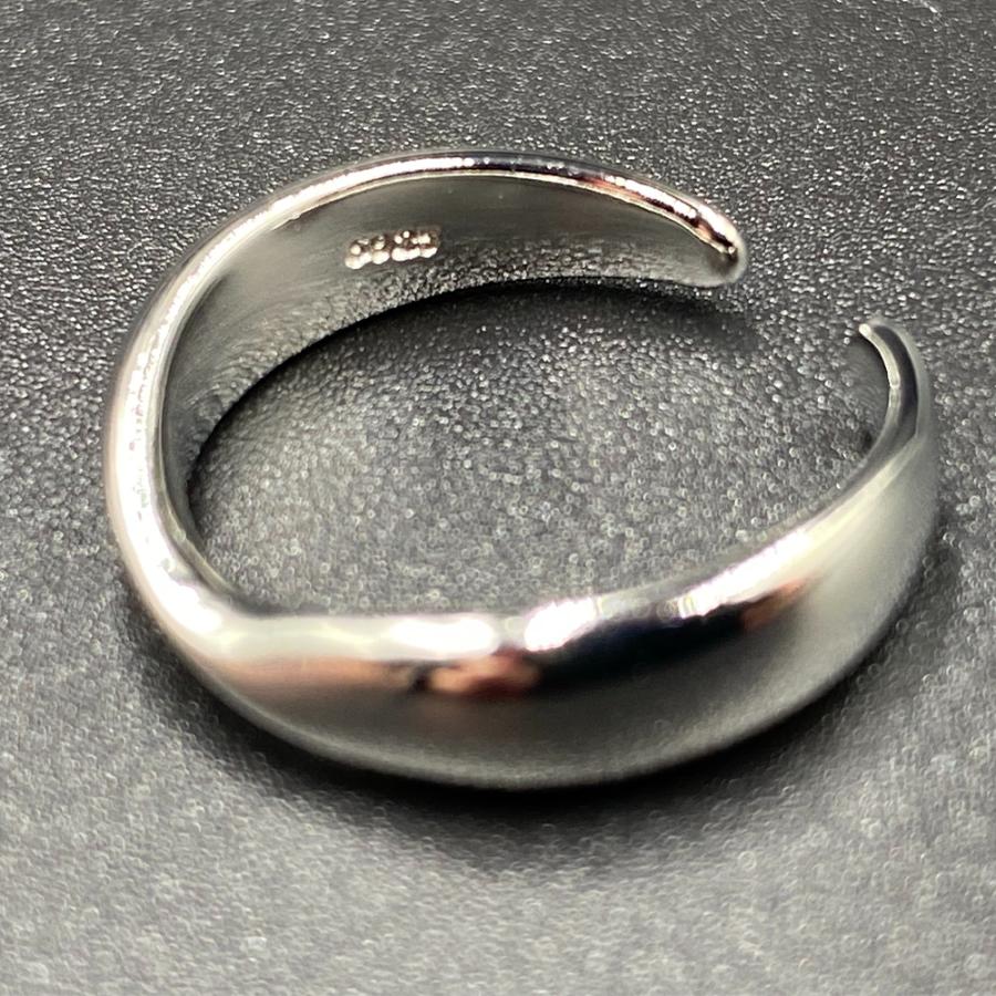 リング 男女兼用 指輪 シルバーリング シルバー925 フリーサイズ シンプル |  | 01