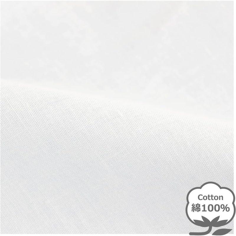 メリーナイト 毛布カバー ガーゼ ホワイト シングルロング 約150×210cm 日本製 綿100% 大判サイズ用 ダウンケット 掛布団 通｜silver-knight-mart｜02