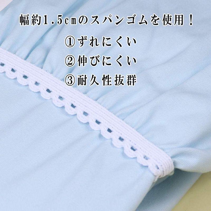 HAPPY SINGU RABO ワンタッチシーツ シングルロング 日本製 敷き布団カバー ムアツ布団 にも可能 防ダニ 厚手 厚地織 オッ｜silver-knight-mart｜06