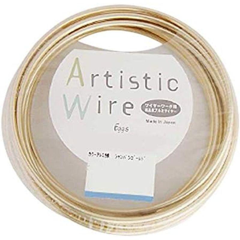 Artistic Wire(アーティスティックワイヤー) カラーアルミ線 シャンパンゴールド 2.0mm×10m｜silver-knight-mart｜02