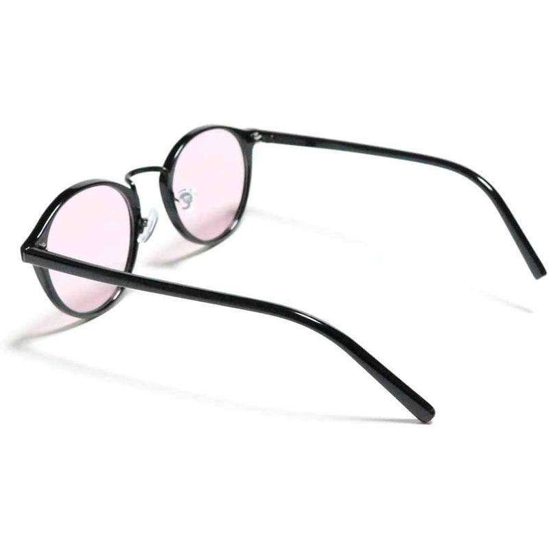 ベルクート ブラック・ブラック×Lピンク 伊達メガネ 伊達眼鏡 だてめがね だて眼鏡 度なしメガネ ファッションメガネ 眼鏡 めがね メンズ｜silver-knight-mart｜04