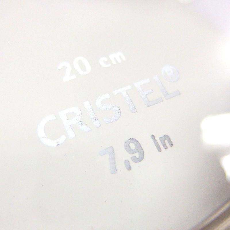 CRISTEL クリステル 耐熱ガラス蓋 20cm K20P 並行輸入品｜silver-knight-mart｜03