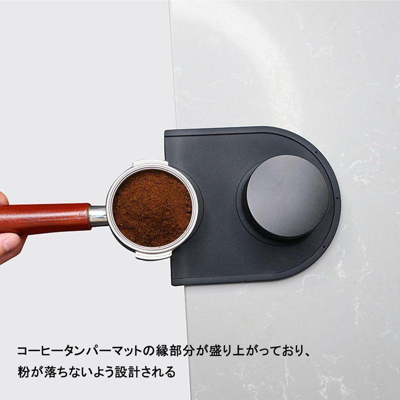 タンパーマット タンピングマット コーヒータンパーマット エスプレッソ タンパーマット Tamper Mat シリコン製タンパーマット 使い｜silver-knight-mart｜08