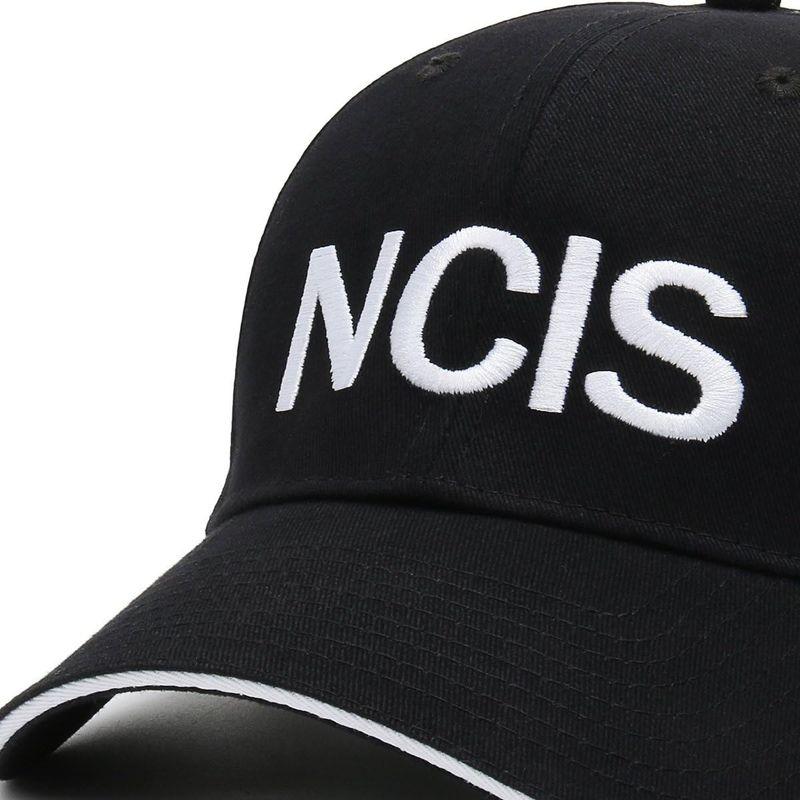 LishufenST NCIS 特殊エージェントキャップ 海軍犯犯罪捜査サービス 刺繍入り 調節可能なコットンベースボールキャップ 帽子 (｜silver-knight-mart｜06