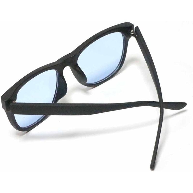 ベルクート マットブラック×ライトブルー 伊達メガネ 伊達眼鏡 だてめがね だて眼鏡 度なしメガネ ファッションメガネ めがね 眼鏡 メンズ｜silver-knight-mart｜07