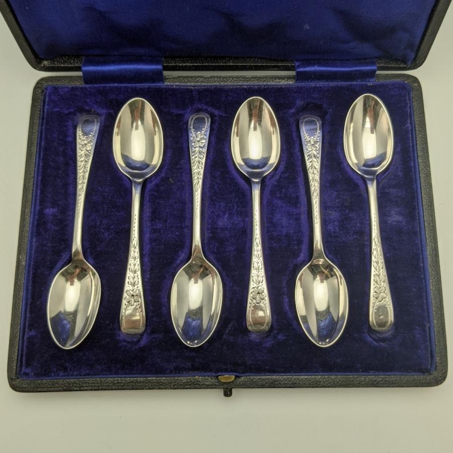 正規販売店] 銀製スプーン6本英国製 agapeeurope.org