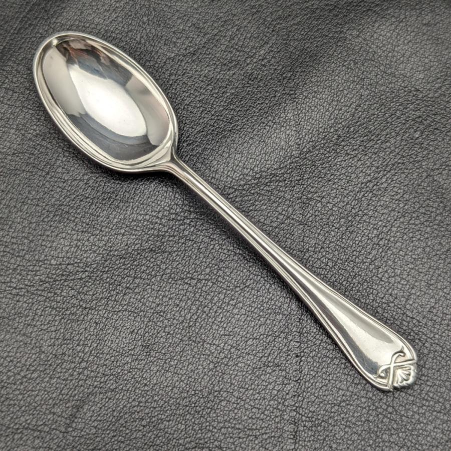 フランス アンティーク 】純銀シルバー スプーン ＆ シュガートング