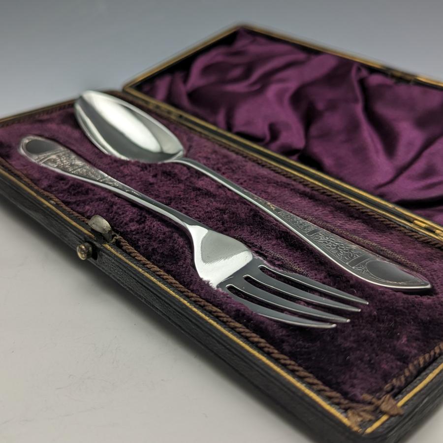 英國アンティークVictorian カトラリーSilver Plate 【公式通販】
