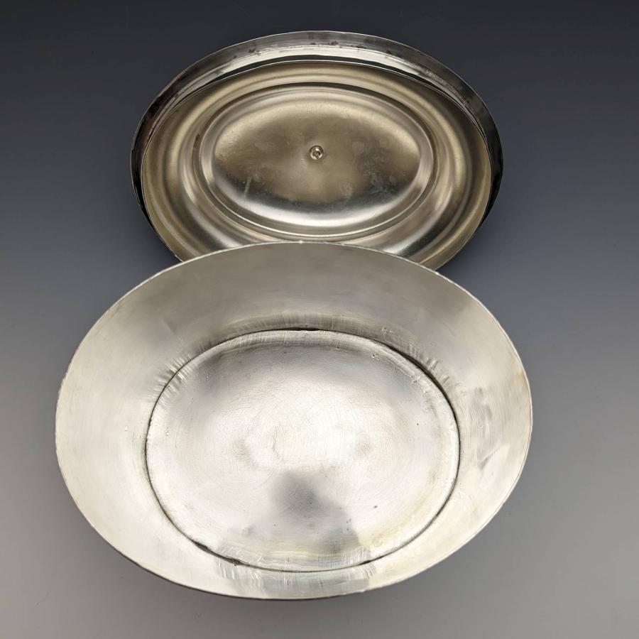 英国ヴィンテージ シルバープレート製 ビスケットバレル