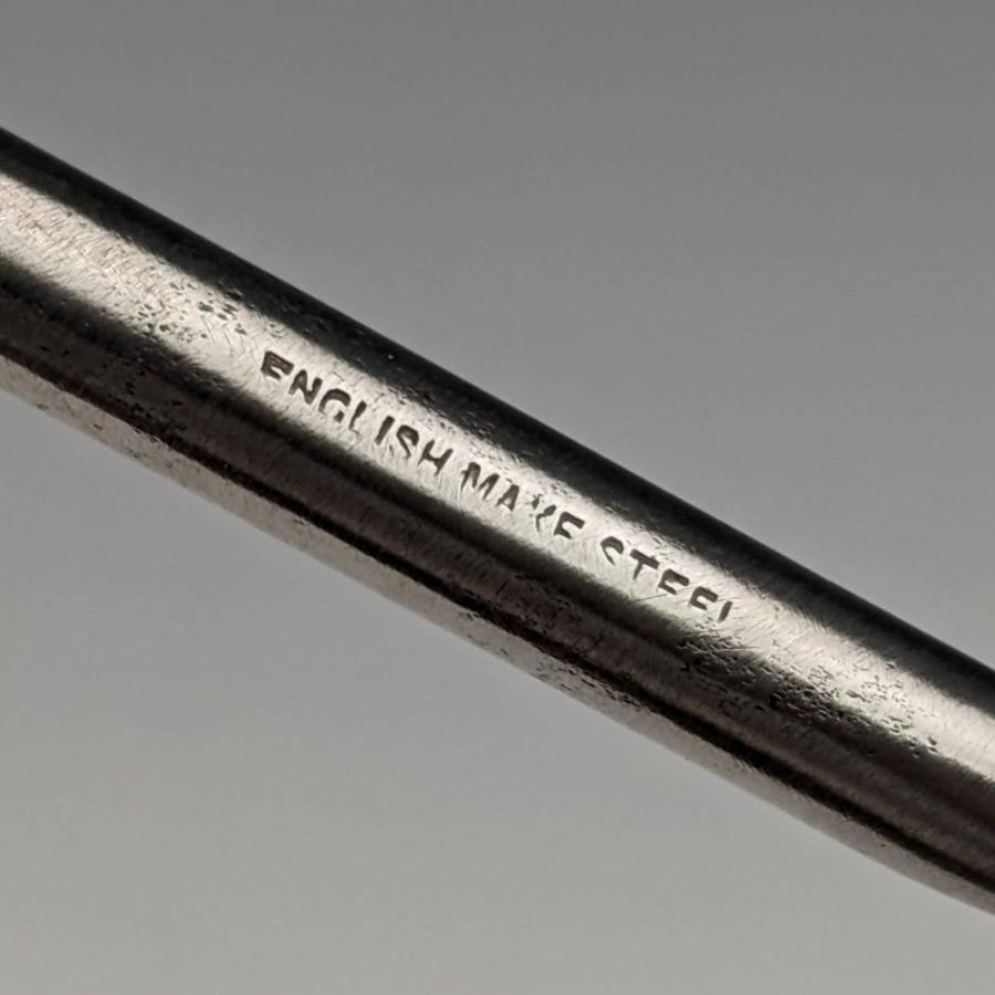 売り販促品 1912年 英国アンティーク 純銀ハンドル ボタンフック