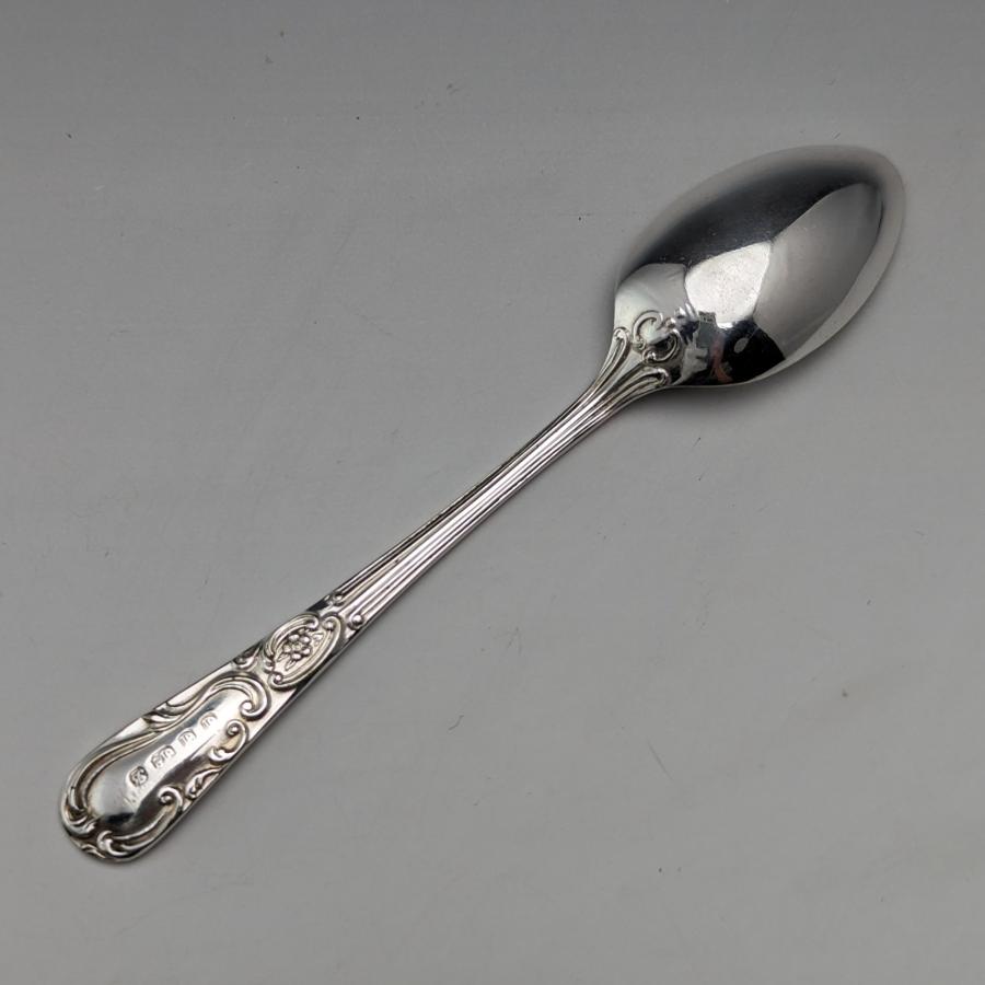 英国アンティークカトラリー　ティースプーン12本 英国アンティーク ジョージアン・シルバー ティースプーン 1791