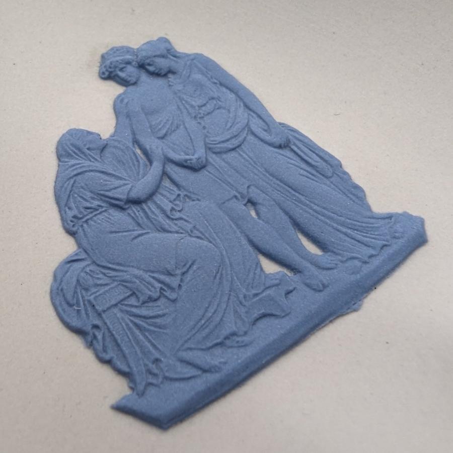 英国ヴィンテージ ウェッジウッド ジャスパーウェア製 スペード