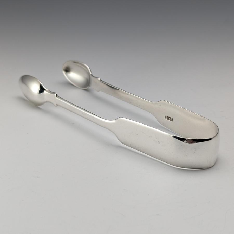 1823年 英国アンティーク 純銀製 シュガートング 27g John William Blake 1823年 英国アンティーク 純銀製 シュガートング 27g John