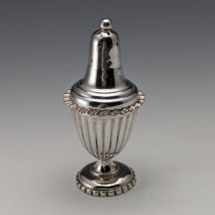 1910年頃 英国アンティーク シルバープレート製 調味料入れセット