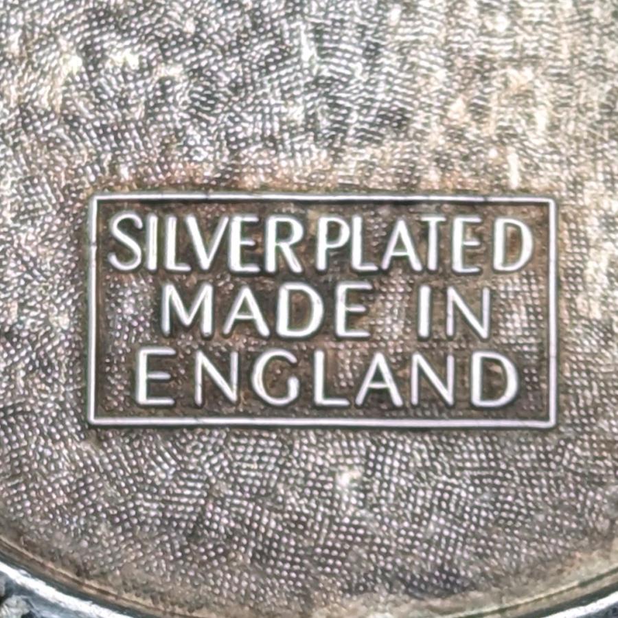 英国ヴィンテージ シルバープレート製 ボウルディッシュ 6枚