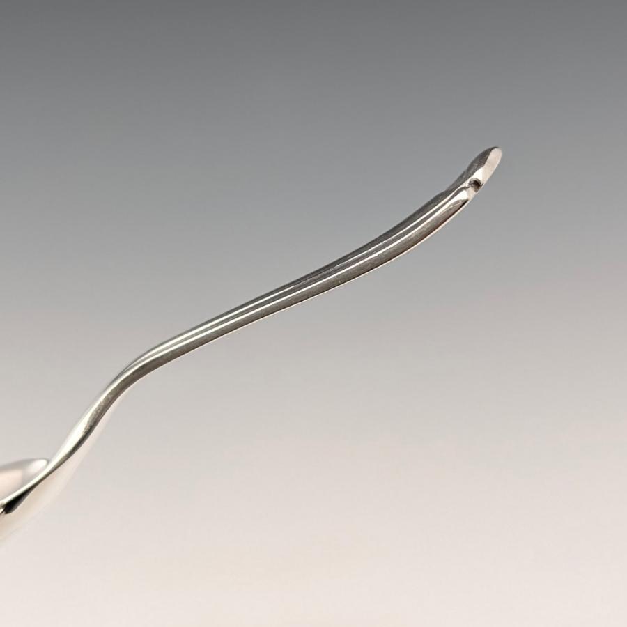 1906年 英国アンティーク 純銀製 ティーキャディースプーン Atkin