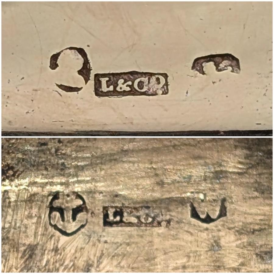 1820年 英国アンティーク 純銀製 ヴィネグレット スポンジ付