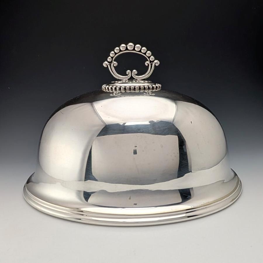 英国アンティーク シルバープレート製 小型クロッシュ Mappin&Webb 英国アンティーク シルバープレート製 小型クロッシュ Mappin&Webb